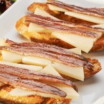 Anchoas del Cantábrico con Queso Idiazabal Arroyabe