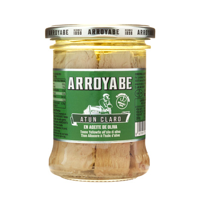 Atun Claro en aceite de oliva frasco 314 gr.