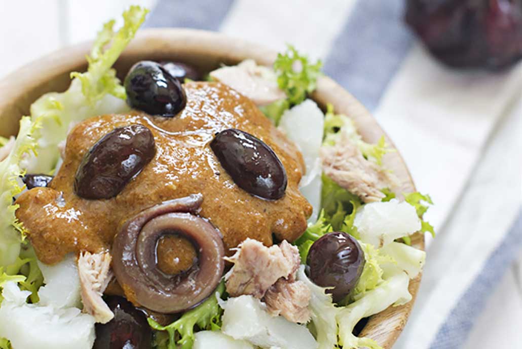 Xató receta de ensalada catalana