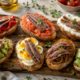 Tostas con anchoas
